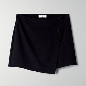 Black Aritzia Babaton Mini Skirt/Skort
